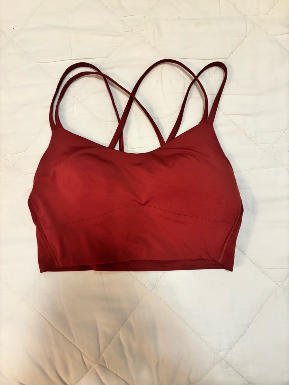 Women’s Strappy Red Bralette